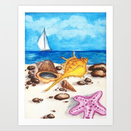 Summer Art Print