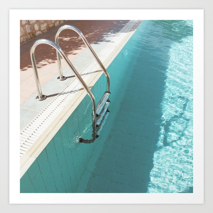 Swimming Pool IV Art Print by Cassia Beck | Society6