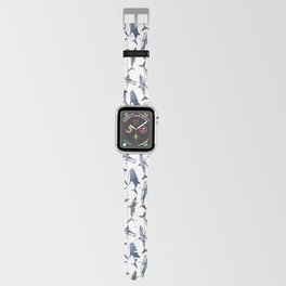 SHARKS PATTERN (WHITE) Apple Watch Band