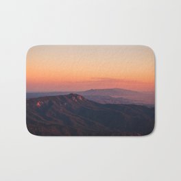 Sandia Peak Bath Mat | Color, Americansouthwest, Landscapes, Westcoast, Panorama, Sunset, Digital, Desert, Film, Nostalgic 