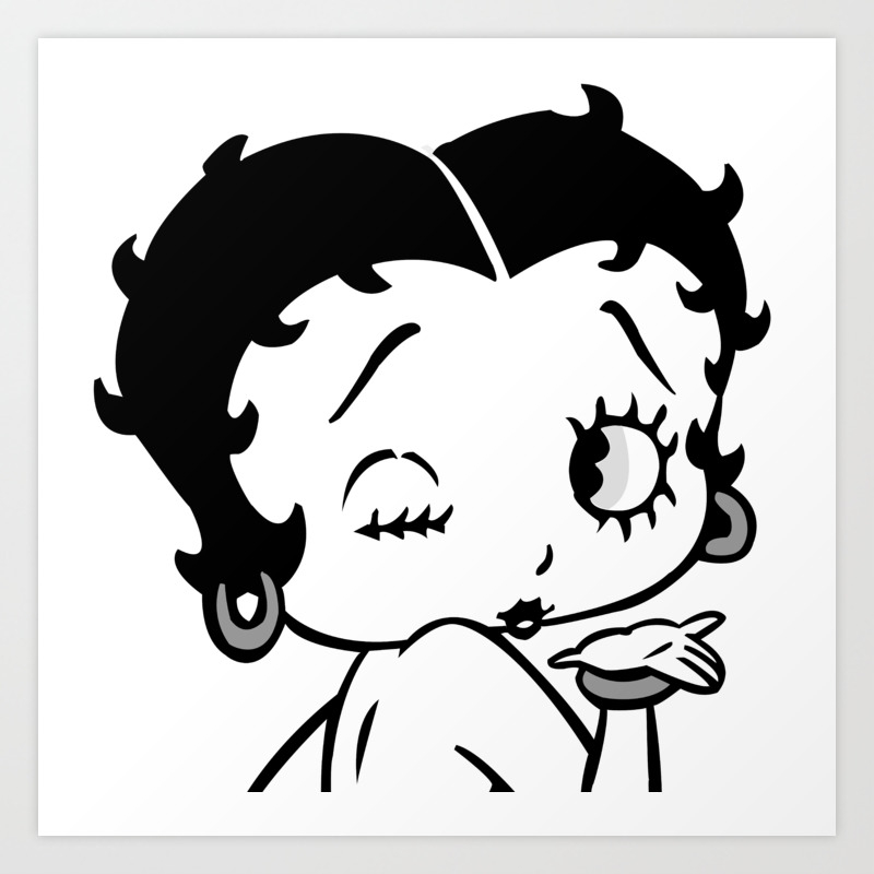 Betty Boop Prints ANY SIZE 