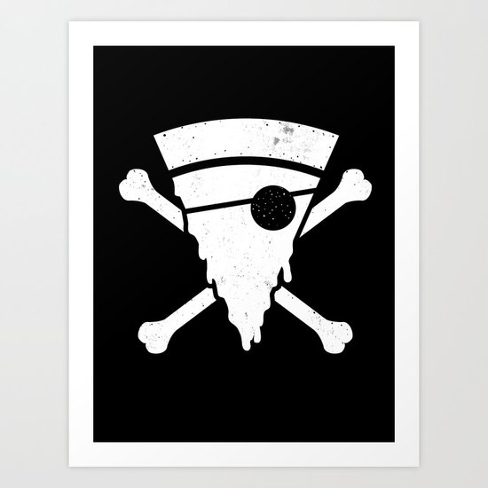 Pizza Art Print