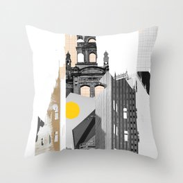 abstract house dream 2 Throw Pillow