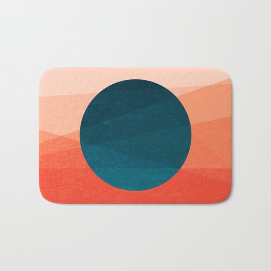 Solar Eclipse Bath Mat