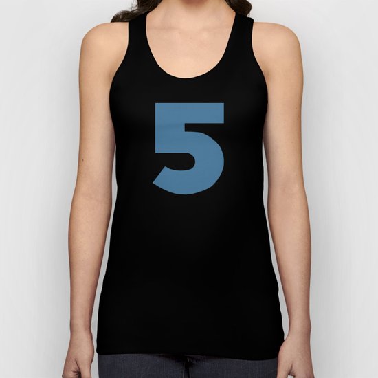 Number 5 Unisex Tank Top