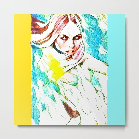 Pseudia Metal Print