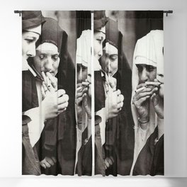 Nuns Smoking Blackout Curtain