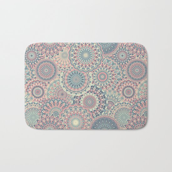 Mandala (Floral 002) Bath Mat