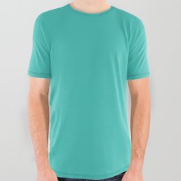 Tint of Turquoise All Over Graphic Tee