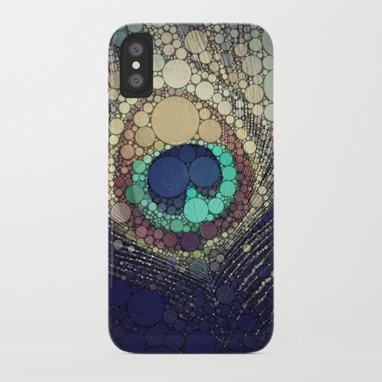 Peacock Feather iPhone Case