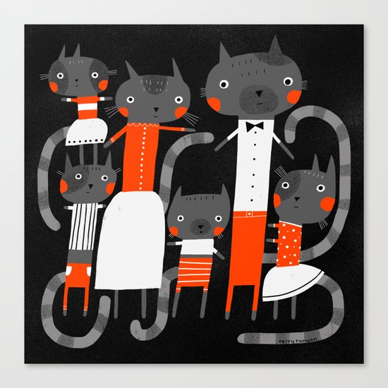 FAMILY PORTRAIT Canvas Print