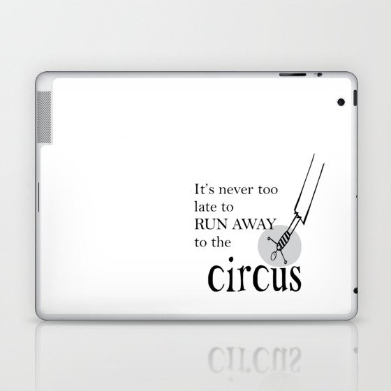 Runaway to the Circus Laptop & iPad Skin