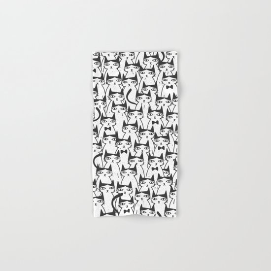 Cats #society6 Decor #buyart Hand & Bath Towel