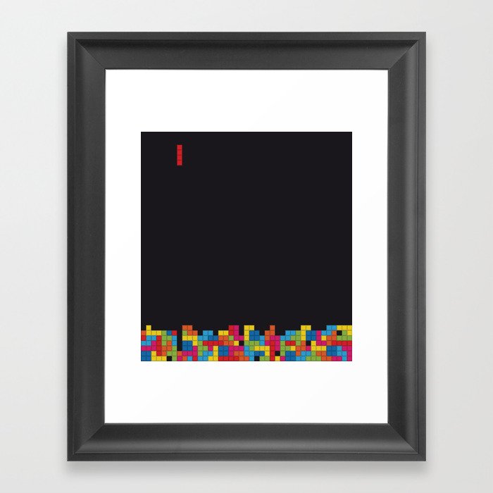 Tetris Framed Art Print