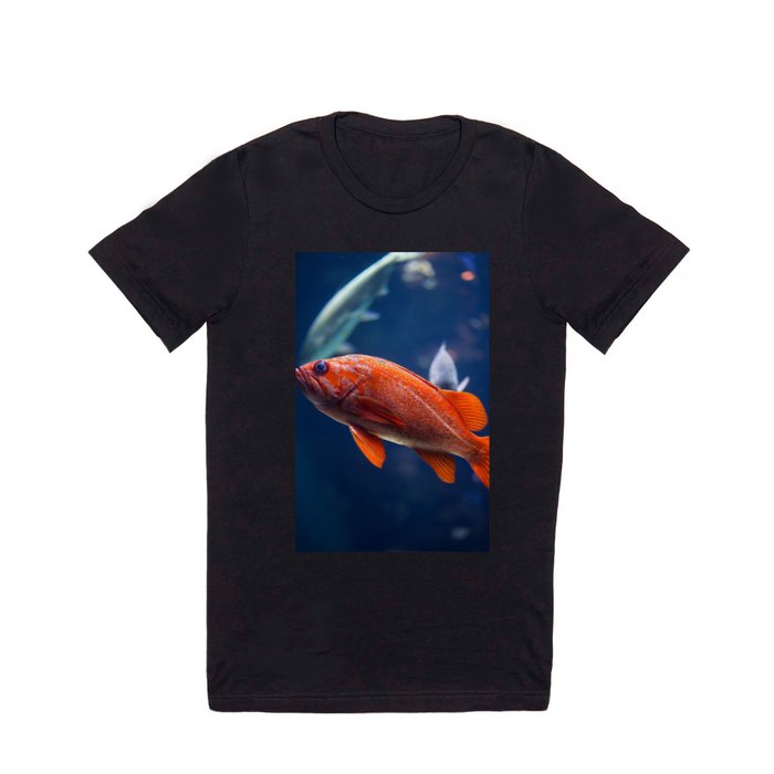 Red fish water T Shirt
