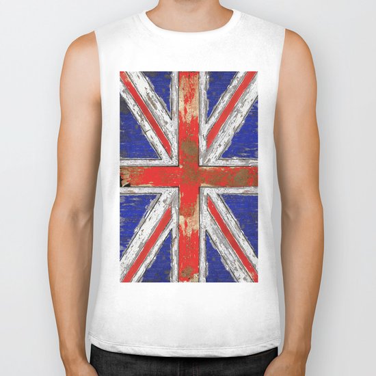 UK Vintage Wood Biker Tank