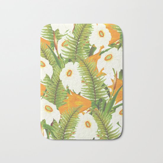 Summer Narcissus Bath Mat