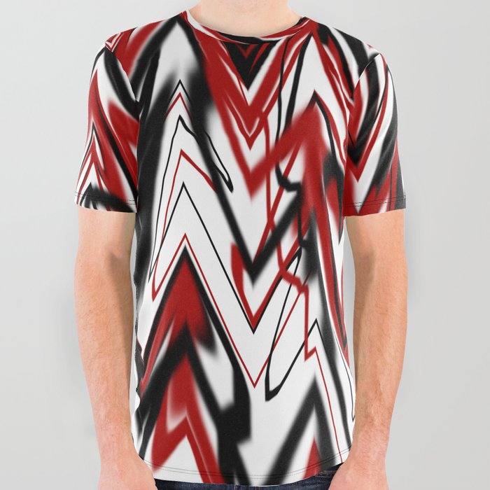 Dark red graphic tee hot sale