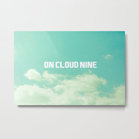 On Cloud Nine Metal Print