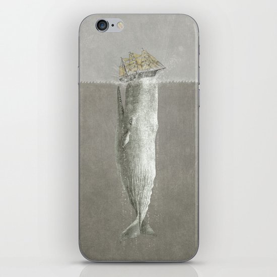 Revenge of The Whale iPhone & iPod Skin