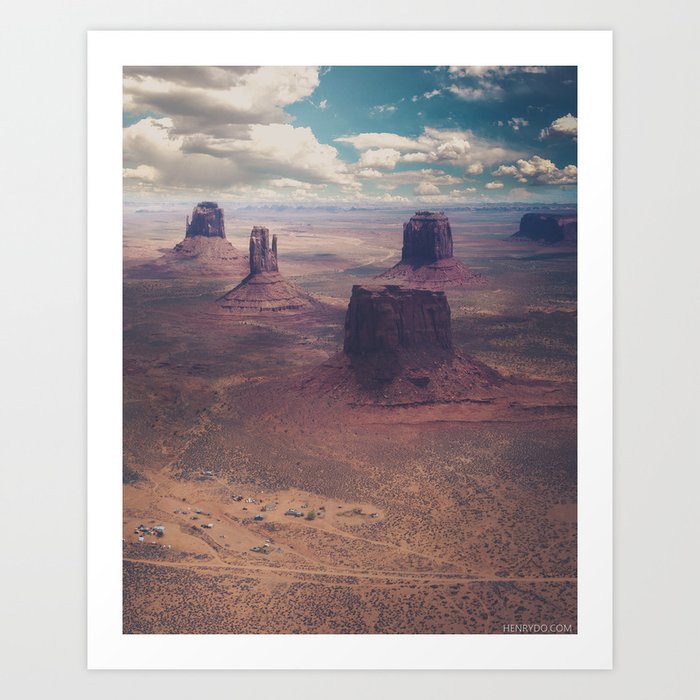 Monument Valley Art Print