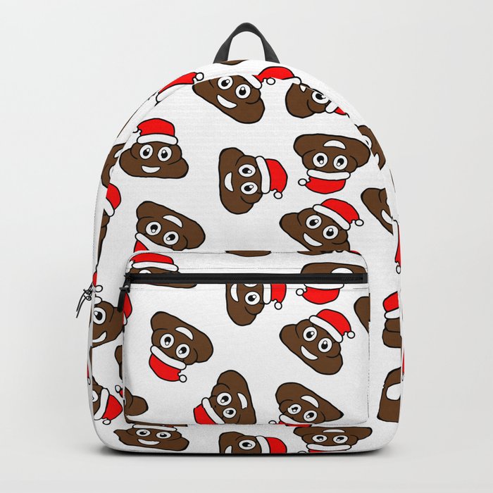 Poop emoji backpack shop