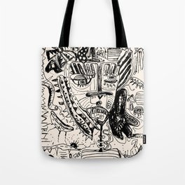 Introverted man Tote Bag