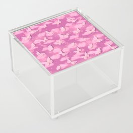 Pink butterflies Acrylic Box