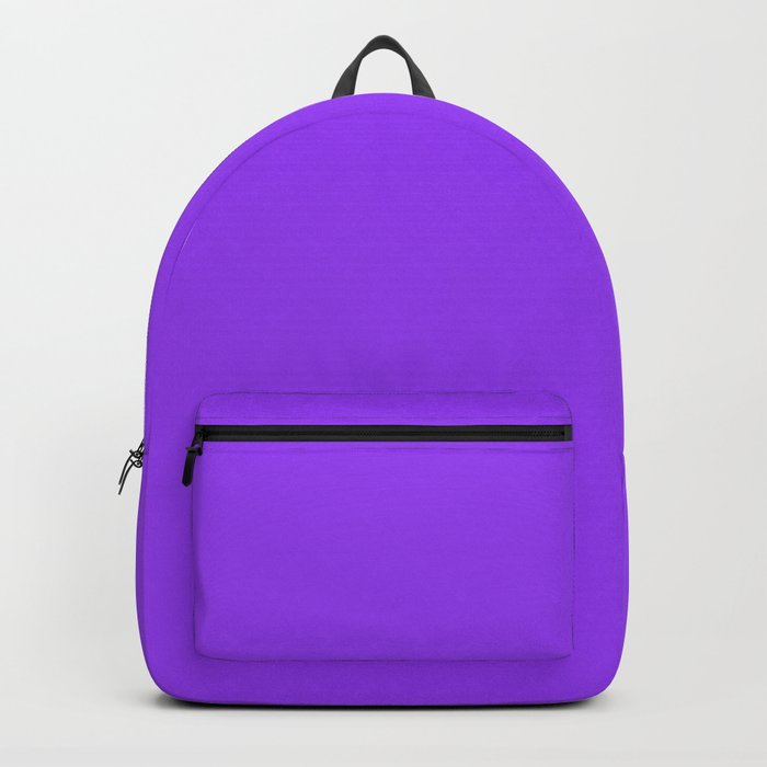 Bright Fluorescent Neon Purple Backpack
