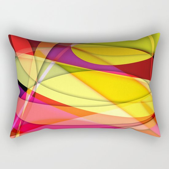 Abstract #367 Rectangular Pillow