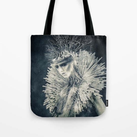 Dark Portrait III (colour option) Tote Bag