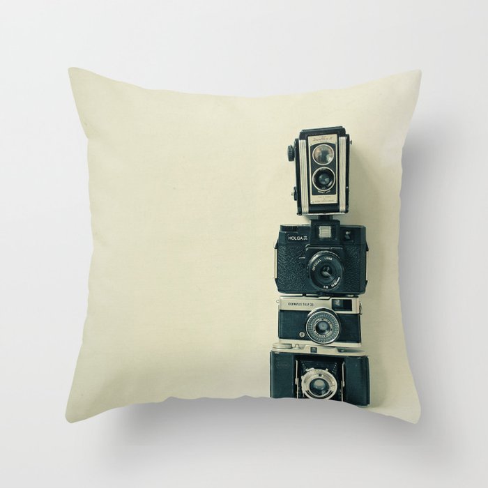 Camera Love Throw Pillow