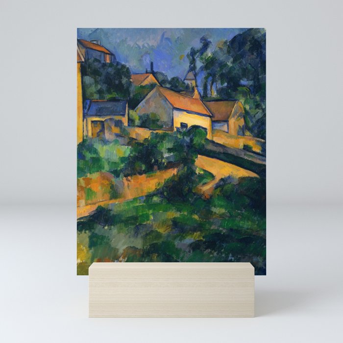 Paul Cézanne - Turning Road at Montgeroult - La Route tournante à Montgeroult Mini Art Print