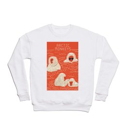Actual Arctic Snow Monkeys Crewneck Sweatshirt