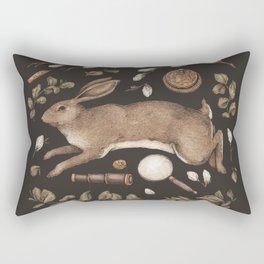Rabbit's Garden Collection Rectangular Pillow