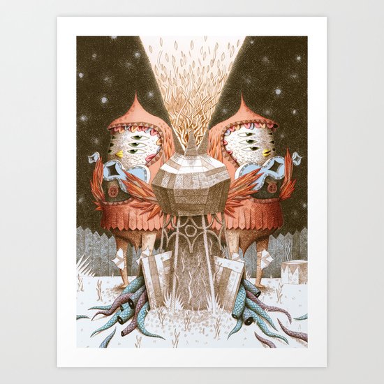 The Song Art Print