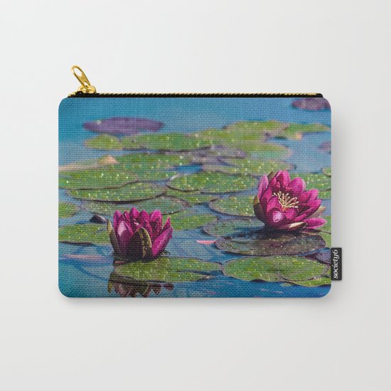 Two water lilies Carry-All Pouch