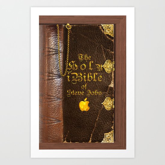 The Holy iBible Art Print
