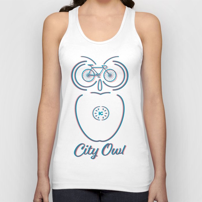 City Owl Tank Top