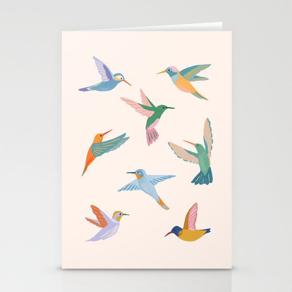Hummingbirds Stationery Cards