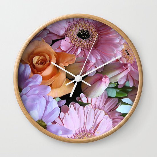A Pink Mind is a Joy Forever! Wall Clock