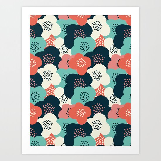 FlowerGarden Art Print