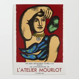 Marie l'acrobate L'Atelier Mourlot by Fernand Leger, 1984 Poster