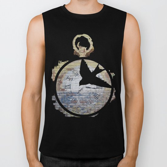 Bird Watching Biker Tank