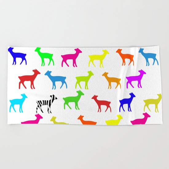 Nature's Mistake Beach Towel