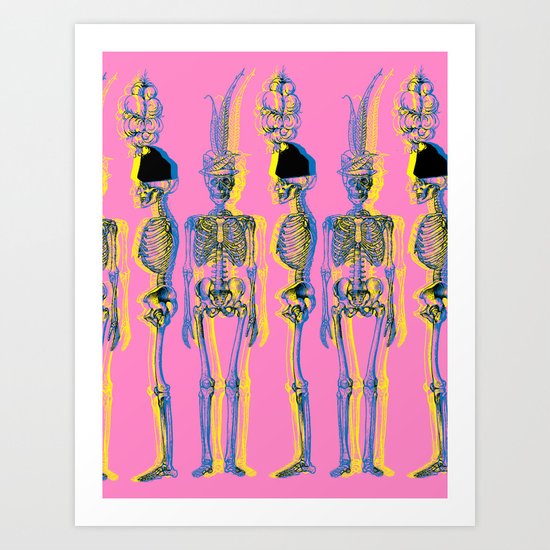 The Fancy Dead Art Print