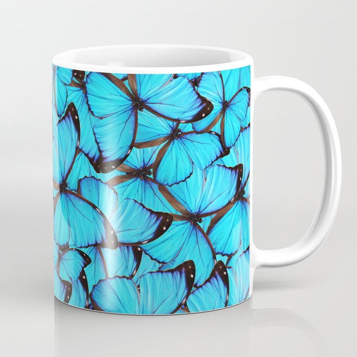 Blue Butterflies Coffee Mug