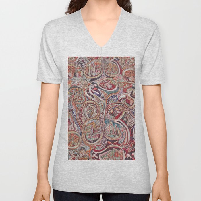 Artisan Textile Fabric C9 V Neck T Shirt