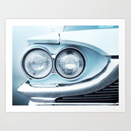 US American classic car 1964 Thunderbird Art Print