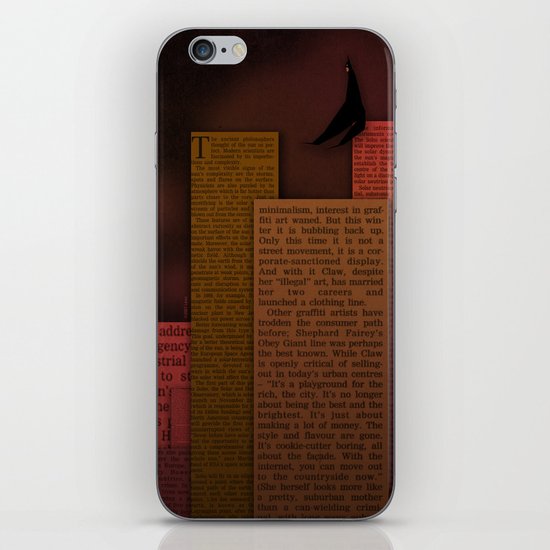 PAPER HEROES - Gotham iPhone & iPod Skin
